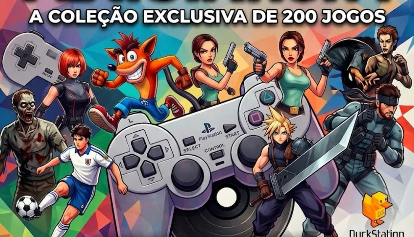 Pack Jogos PS1: Dublados e Legendados