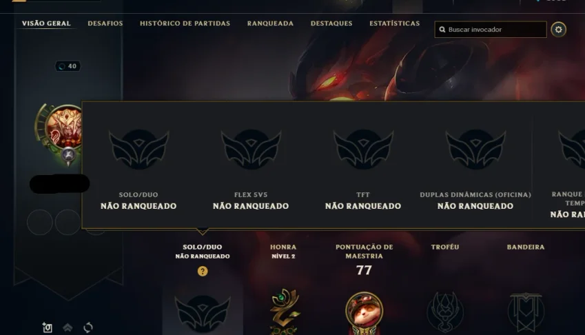 Conta desde a season 4