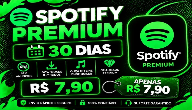 Spotify Premium 30 DIAS - Conta prontaa pra uso
