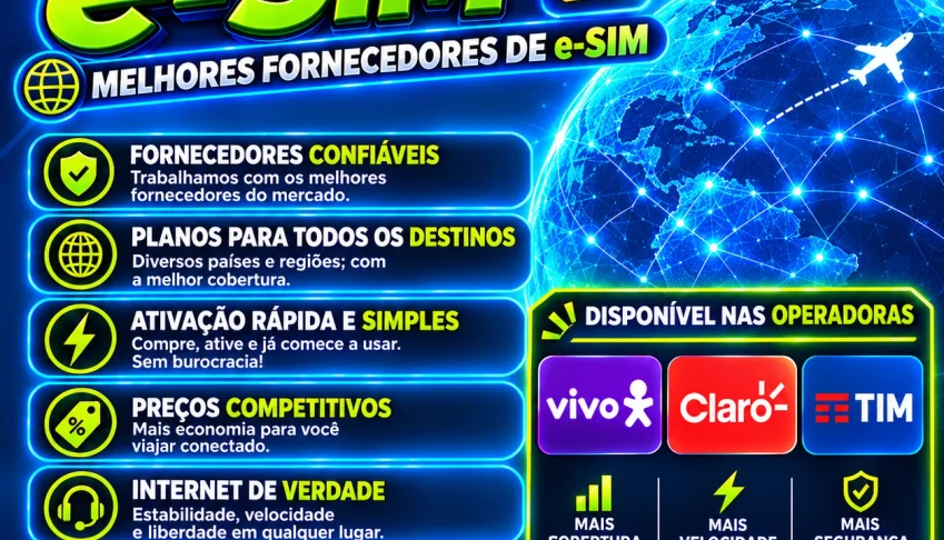 Fornecedores E-Sim