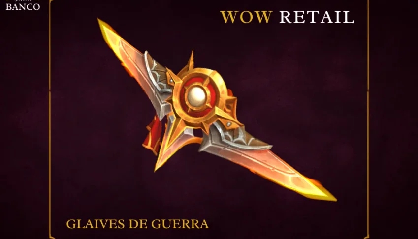 World of Warcraft - Skin de Arma Glaive de Guerra (Transmog)