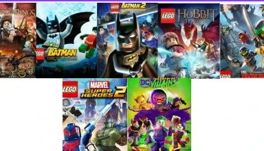 Pacote LEGO Steam — Batman, DC, Marvel, LOTR (7 Jogos)