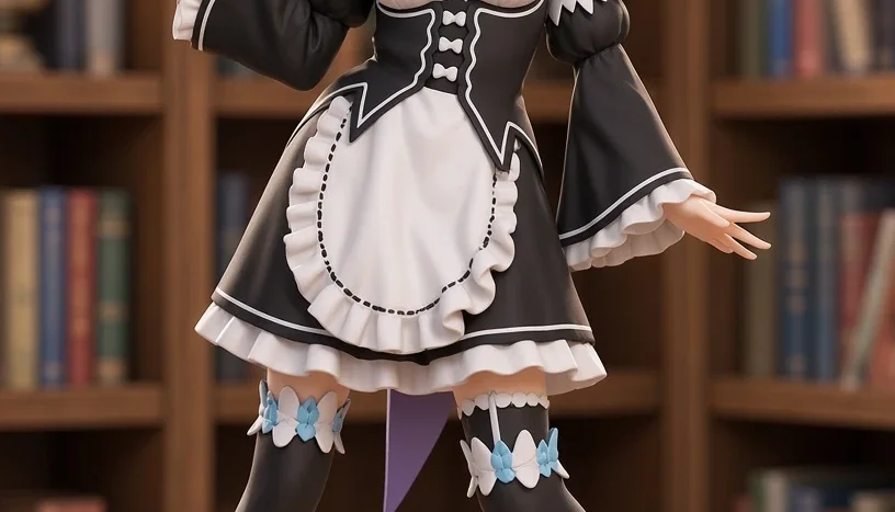 Rem - Re:zero - Arquivo Stl - Para Impressão 3D