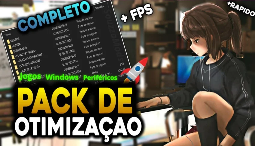 Pack Otimizaçao Jogos - Windows E Periféricos (Souzzam 2025)
