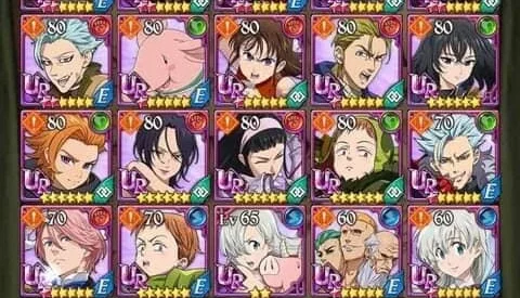 Nanatsu no taizai grand cross Japonês