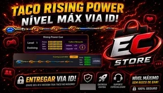 8 Ball Pool Taco Rising Power Nível Máximo Em Sua Conta