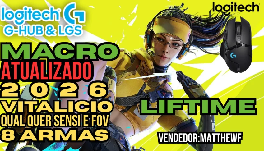 Fragpunk - Macro para Mouses Logitech (Vitalicio) 2026