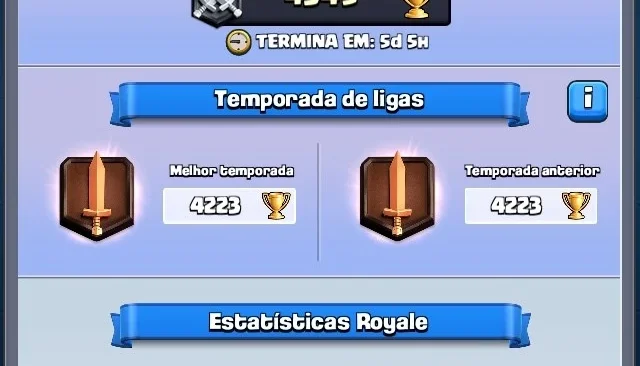 Conta Clash Royale Nv 12, todas as cartas. Venda segura.