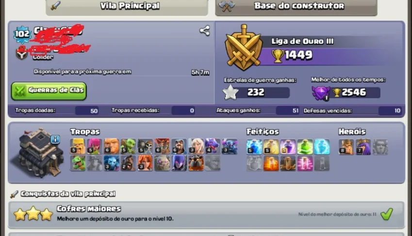 CV9 FULL 5CONSTRUTORES E 1000 GEMAS