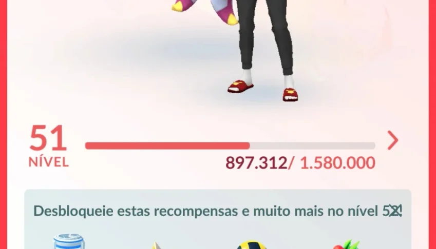 CONTA POKÉMON GO LVL 51 + MEWTWO IV 100% DITTO SHINY
