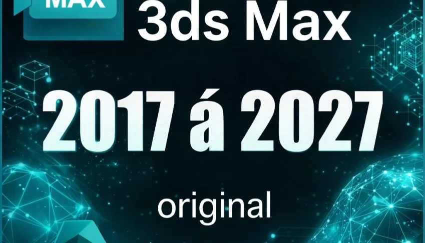 Autodesk 3DS Max - Original 3 Anos