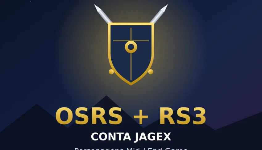 Conta Jagex OSRS + RS3 | Mid/End Game