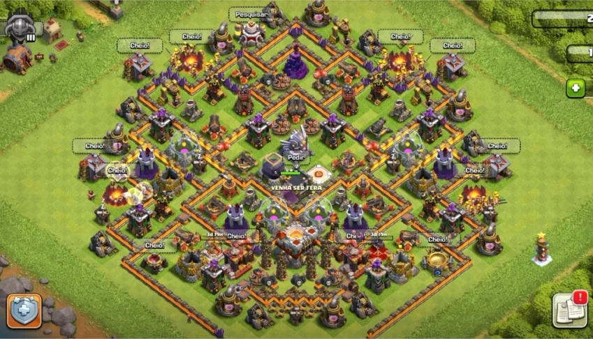 Clash of clans cv11 upando