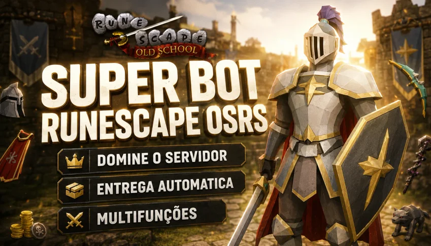 🤖 Super Bot Runescape Osrs 2026 Vitalício [100% Seguro]⚔️