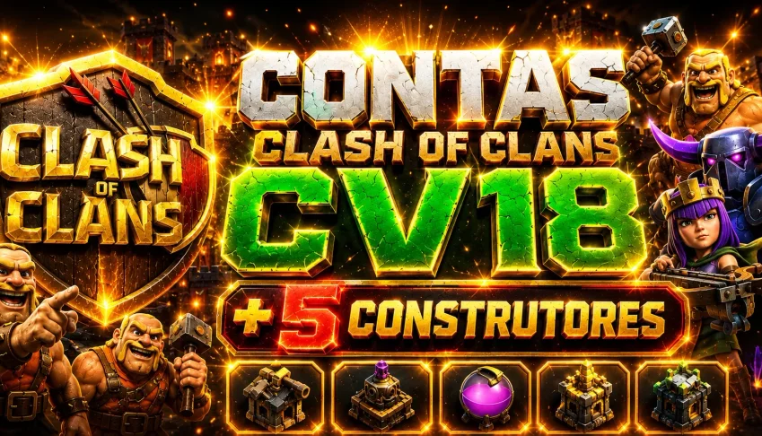 Contas Clash of Clans Avançada | Alta Performance