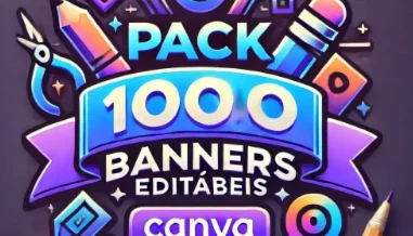 🚀 Mais de 1000 Packs Editáveis para Você Criar Conteúdo Pro