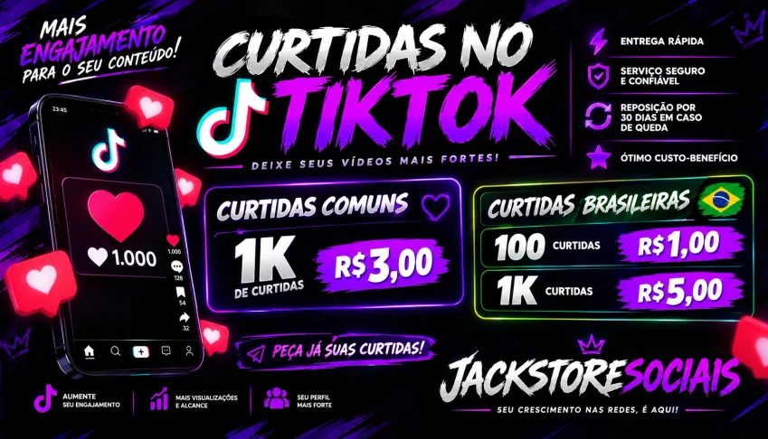 Curtidas Para O Tiktok