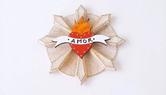 Enfeite Milagro Mexicano - Amor