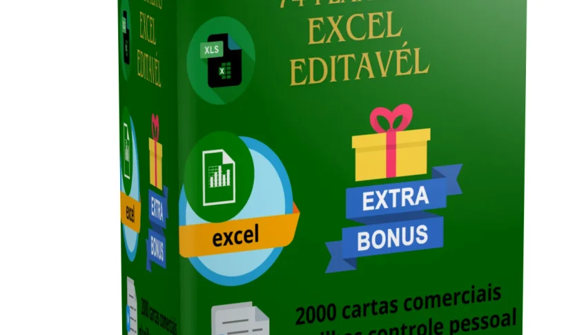pack Planilhas Excel Editáveis.