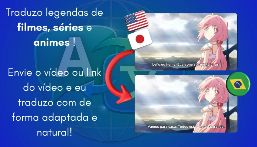Traduzo Legendas de Animes/Séries/Filmes!