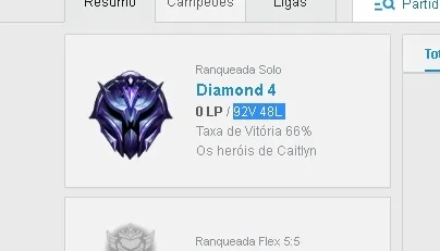 CONTA D4 66% winrate 92V 48L