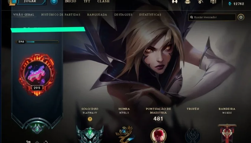 Vendo conta de League of Legends