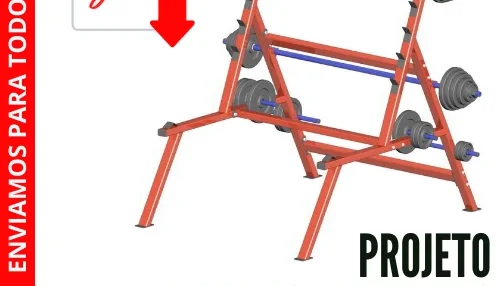 Projeto Plano De Rack De Agachamento