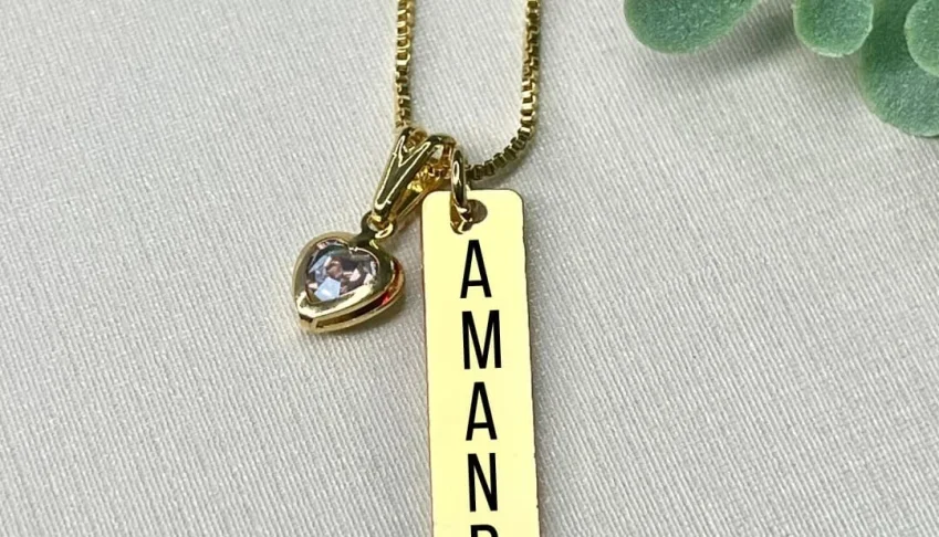 Pingente com Nome Personalizado