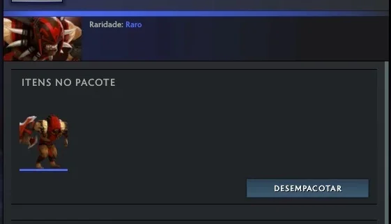 Skim Personagem BloodSeeker  - Raro