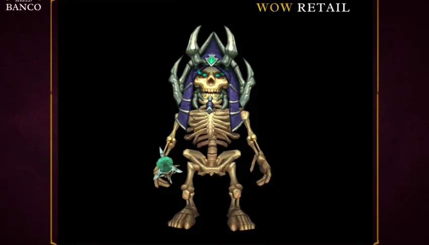 Mascote WoW - EGYPT SKULL (World of warcraft - Retail) Mini