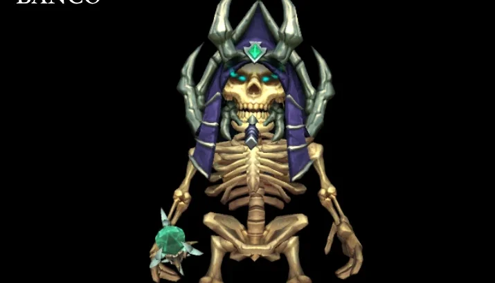 Mascote WoW - EGYPT SKULL (World of warcraft - Retail) Mini