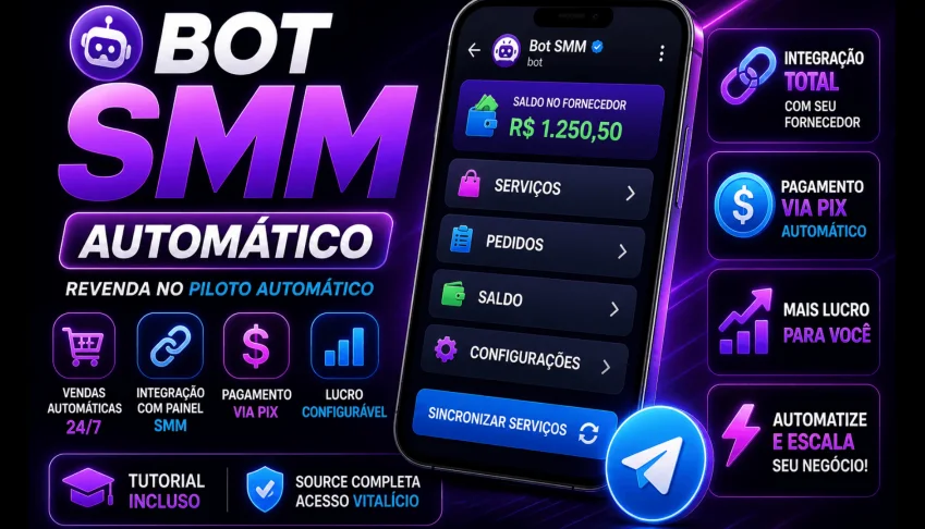 🚀 Bot SMM Automático (Telegram)