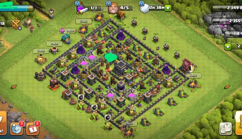 Clash of clans cv9
