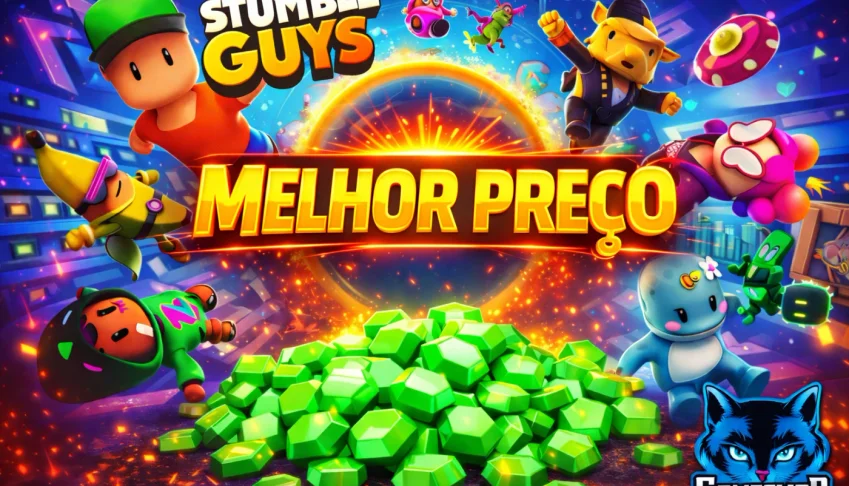 [Melhor Preço] - Stumble Guys - 5000 Gemas - Online 24/7