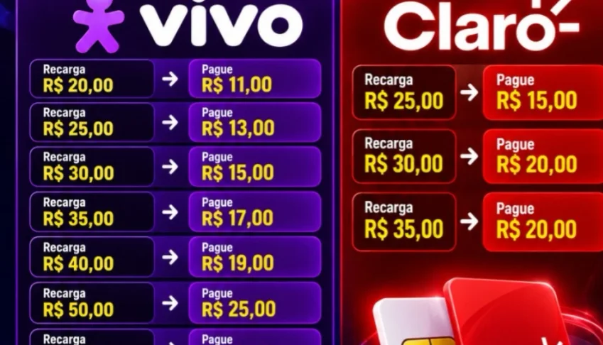 Painel De Recargas Telegram Liberado | Vivo  • Claro