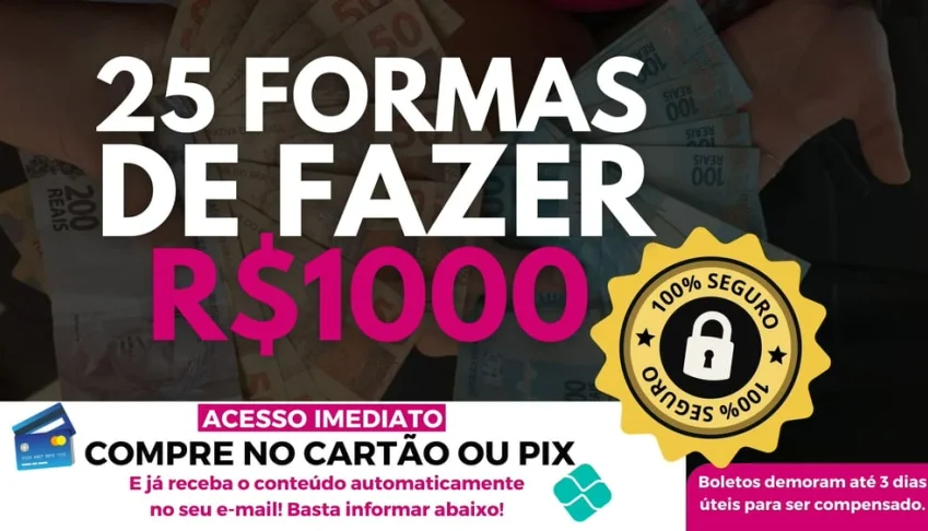 25 formas de renda extra
