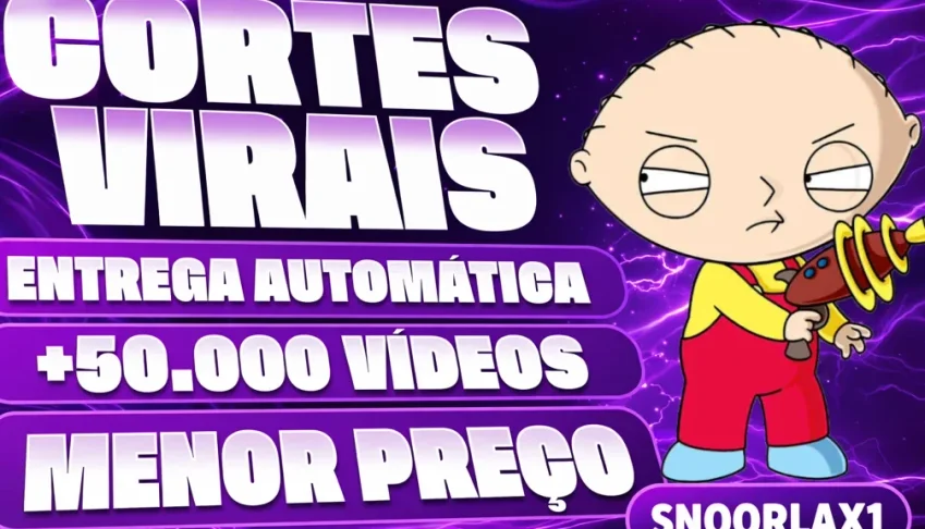 +50K Cortes/Vídeos Vírais De Todos Os Tipos Pronto Para Post