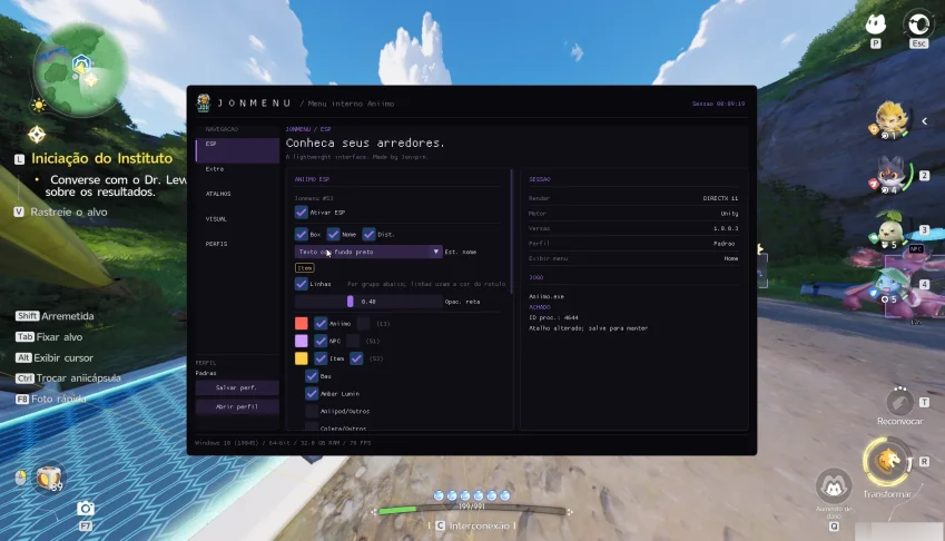 Hack ANIIMO ATIVO Steam