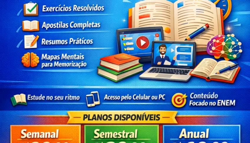 Plano de Estudos ENEM 2026