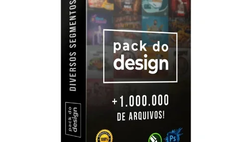 Pack Designer Gráfico +1.000.000 Arquivos Editáveis