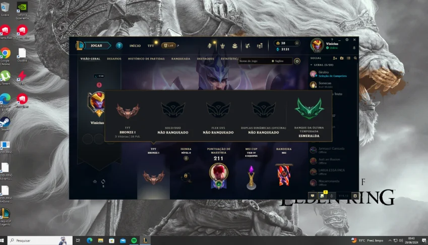 Continha de lol