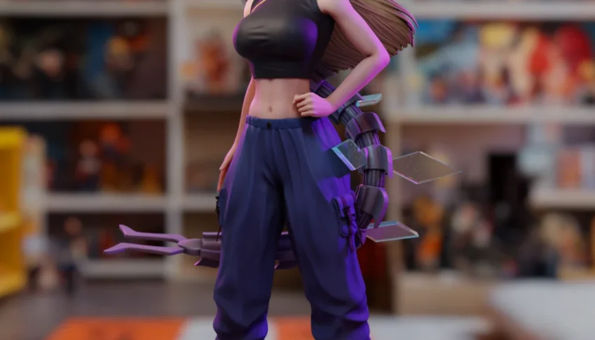 LionRealm Studio - Yuki Tsukumo - Jujutsu Kaisen stl 3d