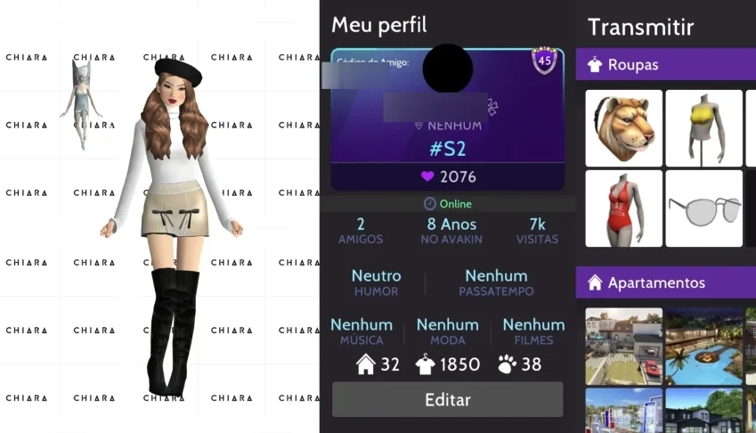 Conta feminina avakin