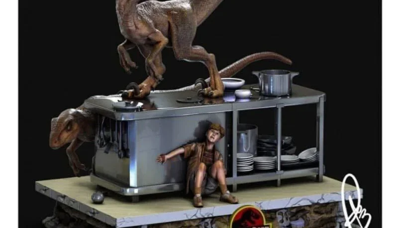 Jurassic Park Kitchen Scene - Michel Balares STL