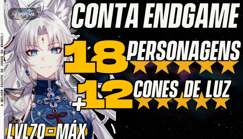[Endgame] (Hsr) Conta Kafka/Bs/Herta++ 30X5* Criada Em 2023