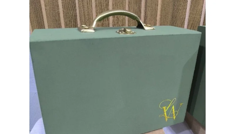 Maleta MDF Segurança das Alianças Personalizada