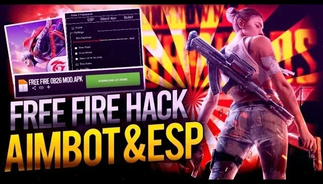 Free Fire - Hack/Cheat Aimbot Anti-ban 100% atualizado 2026