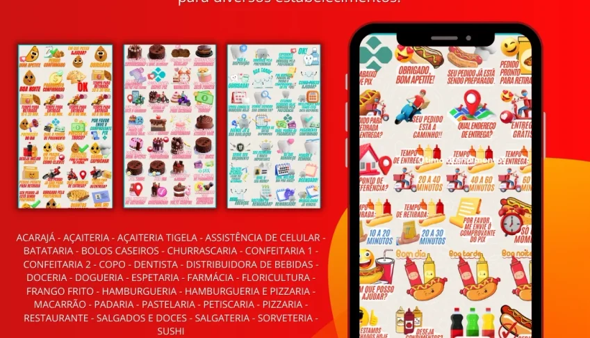 💎 Pack de Figurinhas Premium para WhatsApp – +30 Nichos