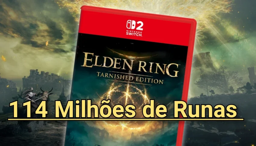 Elden Ring - 114 Milhões de Runas - Nintendo Switch 2