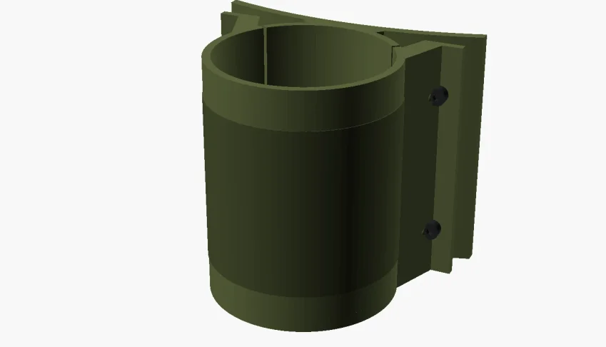 Caneca Porta Lata Tatica Verde Monster